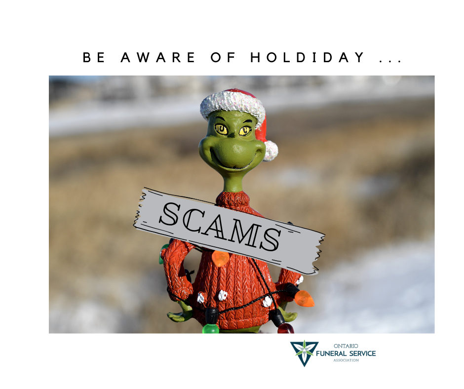 Be Mindful of Holiday Scams